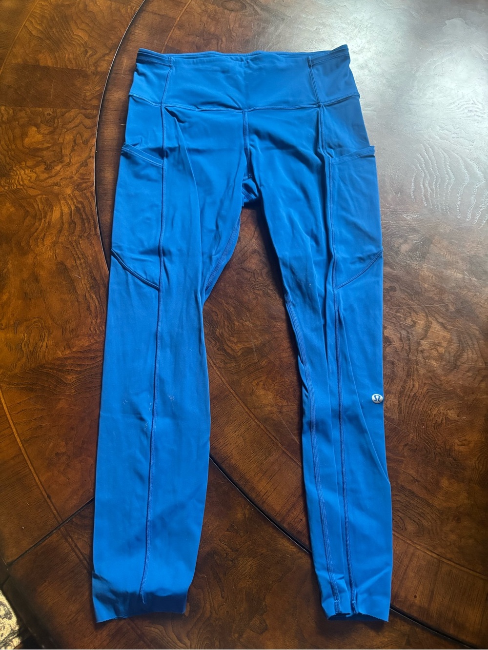 lululemon athletica Blue High-Rise Pocket Leggings 25”